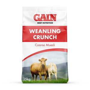 GAIN Weanling Crunch 16% Protein 25kg
