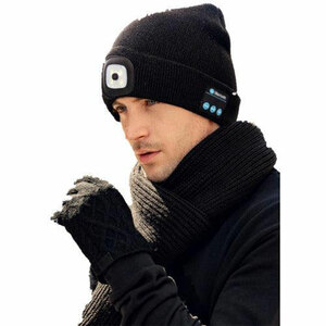 LED Beanie with Bluetooth