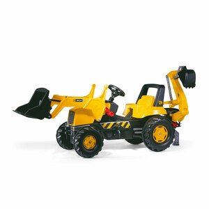 Rolly Ride-On JCB Junior Tractor with Loader & Backhoe