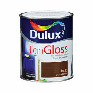 Dulux High Gloss Teak 750ml