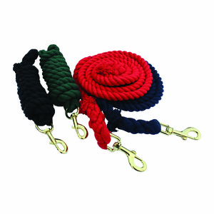 Cotton Lead Rope Green 1.8m