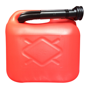 5L Red Plastic Petrol Can