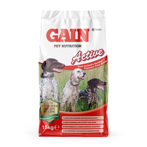 GAIN Active Dog Food 15kg