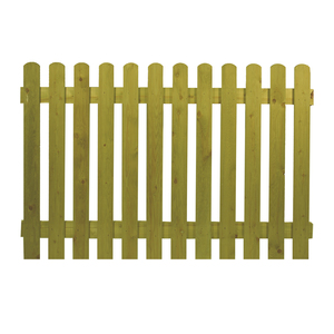 Woodford Round Top Picket Fence 1.8 x 0.9