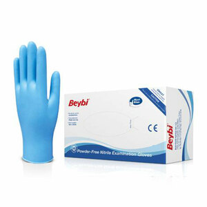 Beybi Nitrile Gloves Blue S