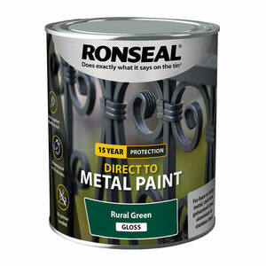 Ronseal Direct to Metal Paint Rural Green Gloss 250ml