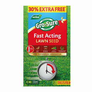 Westland Gro-Sure Fast Acting Lawn Seed 13sqm