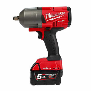 Milwaukee M18 Impact Wrench with Friction Ring 1/2 Inch (1x 5Ah Battery)