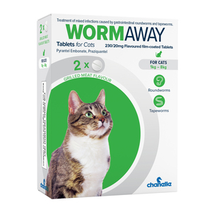 Chanelle Wormaway Plus CAT Tab 2's