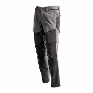 Mascot Trousers Kneepad Pockets Stone Grey/Black L30 W30.5
