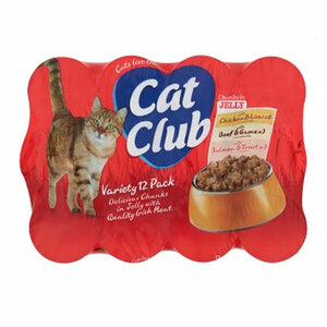 Cat Club Variety Chunks Jelly 12pk