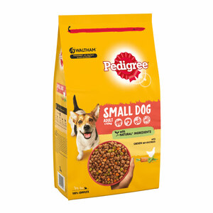 Pedigree Dry Complete Adult Small Dog Food with Chicken & Vegetables 1.4kg