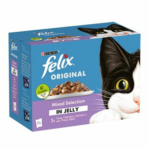 Felix Mixed Pouch Jelly 12x100g