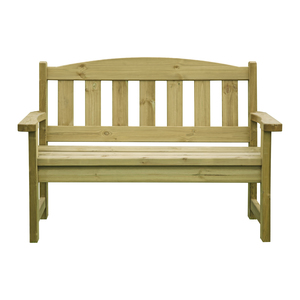 Woodford Ashford Wooden Garden Bench 2-Seater