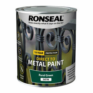 Ronseal Direct to Metal Paint Rural Green Satin