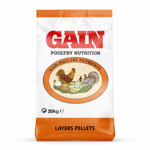 GAIN Layers Pellets Poultry Feed 20kg