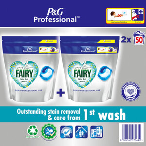 Fairy Non-Bio Pods 2X50 Wash