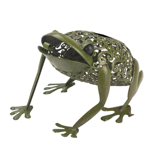 Frog Metal Garden Decor
