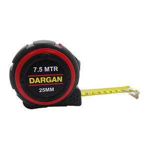 Dargan 7.5m Neon Rubber Grip Measuring Tape