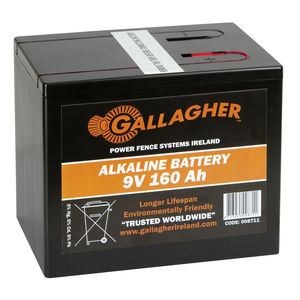 Gallagher Alkaline Fencing Battery 9v