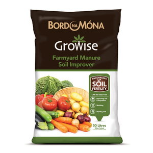 Bord Na Mona Growise Farmyard Manure Soil Improver 50L