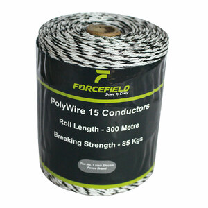 Forcefield 85kg 15 Strand Polywire 300M