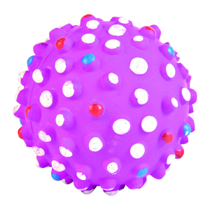 Trixie Soft Rubber Neon Hedgehog Balls 15