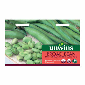 Unwins Broad Bean Masterpiece Green Long Pod
