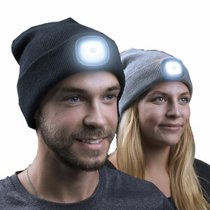 Homesound Beanie Hat With LED Light