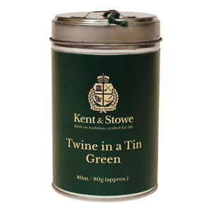 Kent & Stowe Twine in a Tin Green