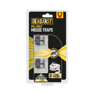 Victor Deadfast Mouse Kill Vault Twin Pack