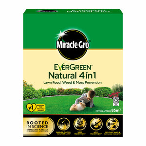 Evergreen Natural 4 in 1 Lawn Care 85m2