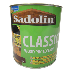 Sadolins Classic Woodstain Teak